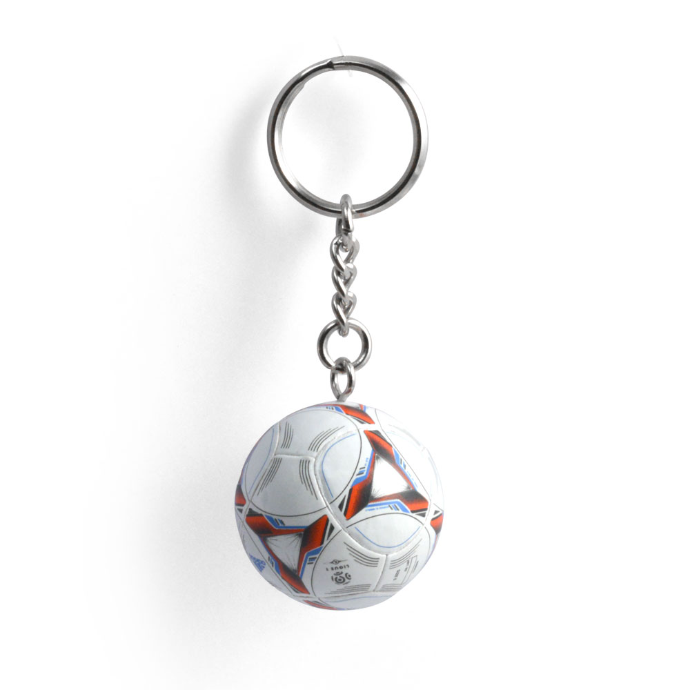 Porte cles ballon de foot kc089 logo cadeau - Porte clés publicitaires