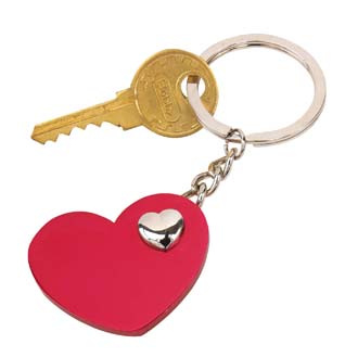 Porte-clés 'Heart-in-Heart