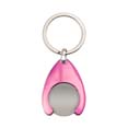 porte cles jeton at20fm personnalise rose  5