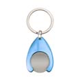 porte cles jeton at20fm personnalise turquoise  5