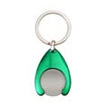 porte cles jeton at20fm personnalise vert  5