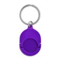 porte cles jeton at30p logo cadeau violet  5