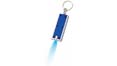 porte cles torche led marquage logo bleu 